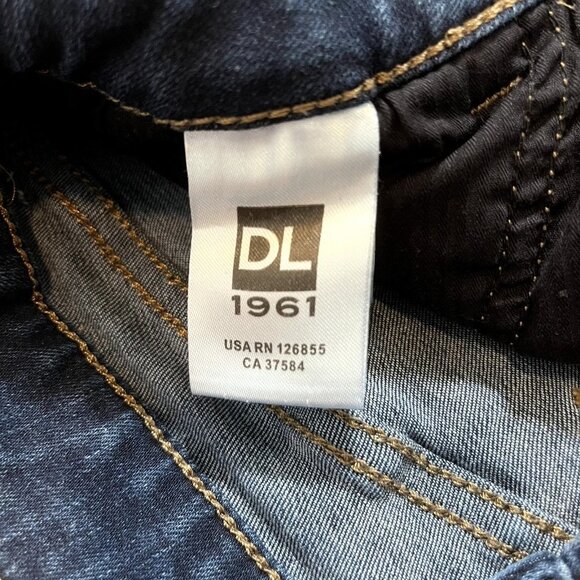 DL1961 Women's Farrow High Rise Instaslim Delancy Jeans‎ Size 26 - Picture 6 of 11